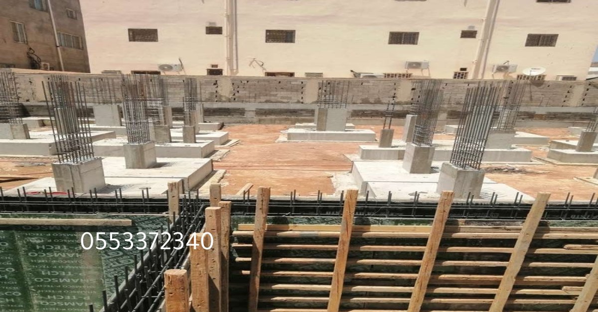 مخطط هندسي لمبنى سكني حديث في شمال جدة